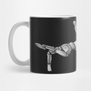 Drawing Mannequin - Pencil Drawing Mug